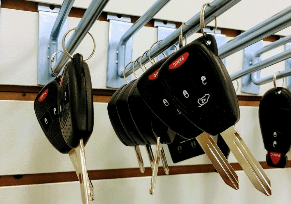 uncut remote head keys for car locksmith
