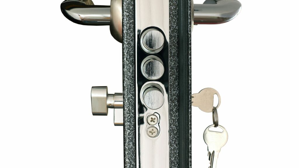 The locks of a homeowner who wants to rekey locks