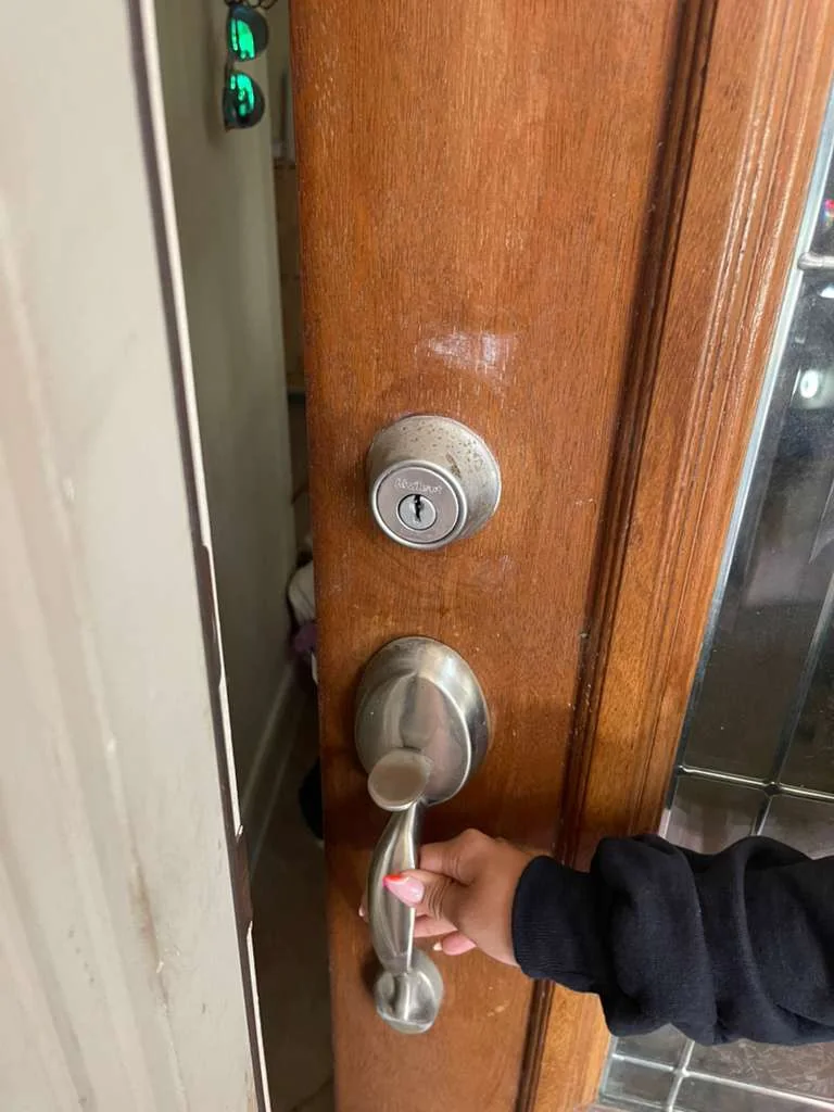 residential entry hardware used to manage visitor access, real company service photo 4