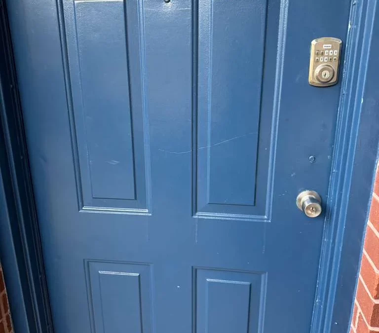 residential entry hardware used to manage visitor access, real company service photo 1